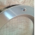 Bulaj tłoczony 350 mm szlifowany szkło zbrojone nakrętki kołpakowe